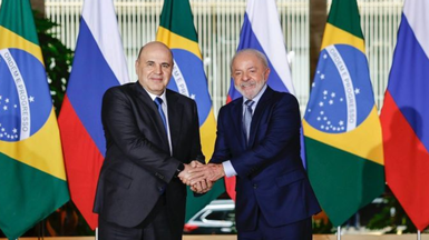 Lula e primeiro-ministro russo discutem potencial do comércio bilateral