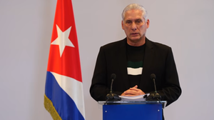 Presidente cubano comparece perante a imprensa