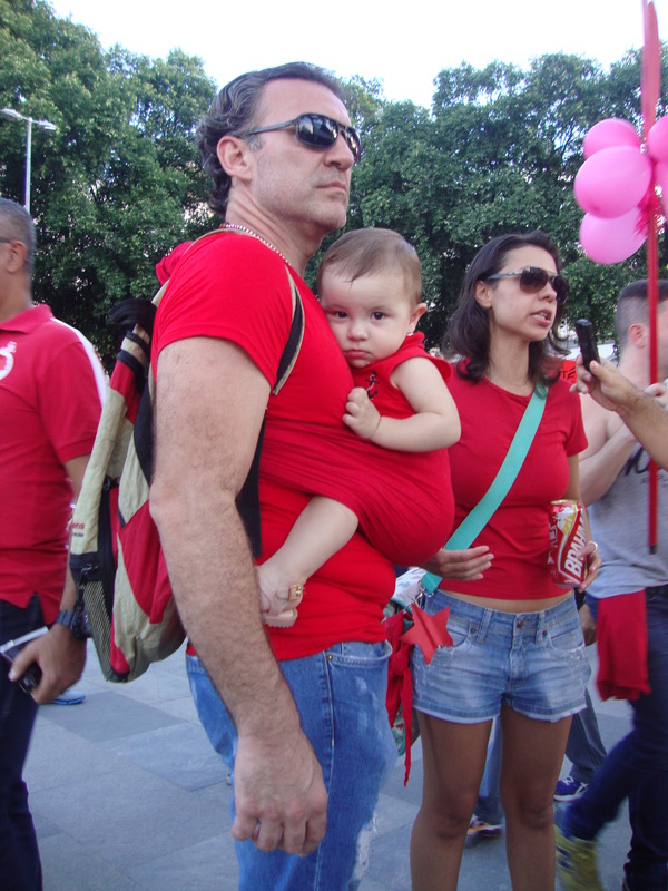 A luta é para garantir uma democracia para nossos filhos