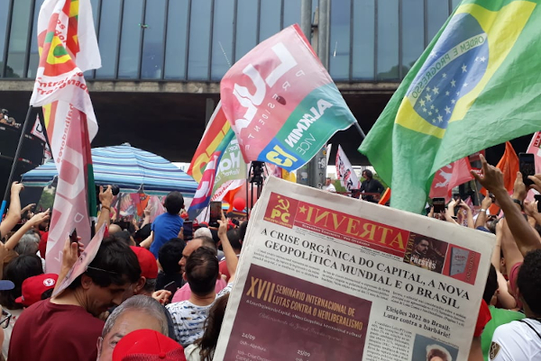 Caminhada com Lula na Paulista - SP