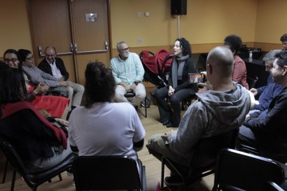 Coletivo do PCML em encontro com a candidata Marcia Tiburi (PT-RJ)