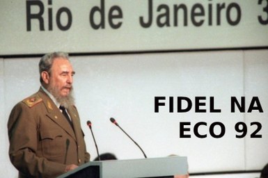 Fidel Castro na Eco92