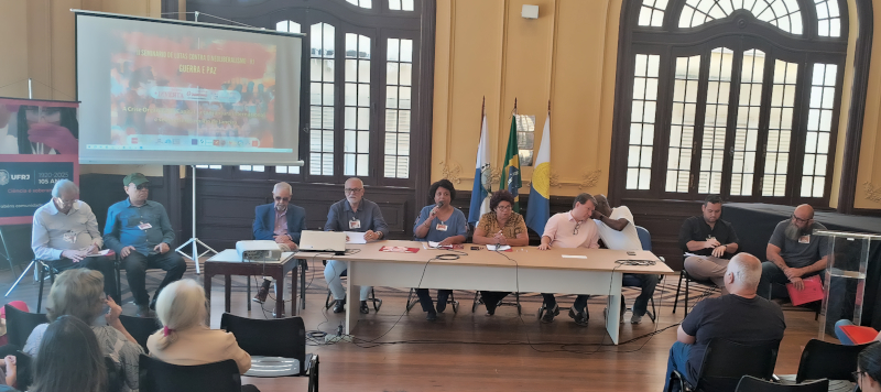 II Seminário de Lutas Contra o Neoliberalismo RJ – Guerra e Paz: “A Crise Orgânica do Capital, a Conjuntura e os reflexos no Rio de Janeiro”