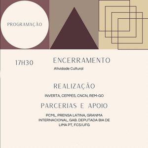 Cartaz II Seminário - GO - Programação 4