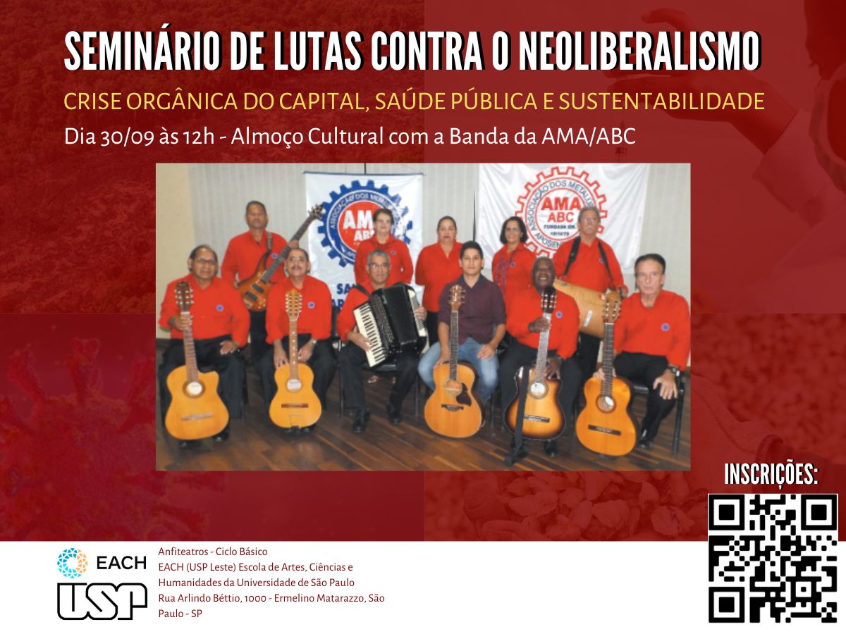 Amoço Cultural -  Crise Orgânica do Capital, Saúde Pública e Sustentabilidade