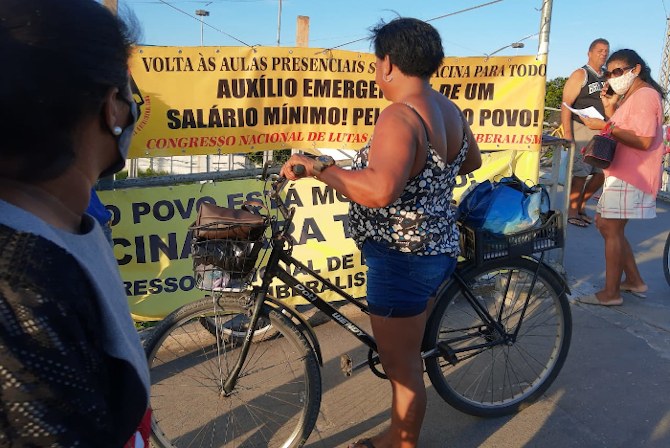 Comitê da Baixada Fluminense do CNCN, Pela vida do povo!