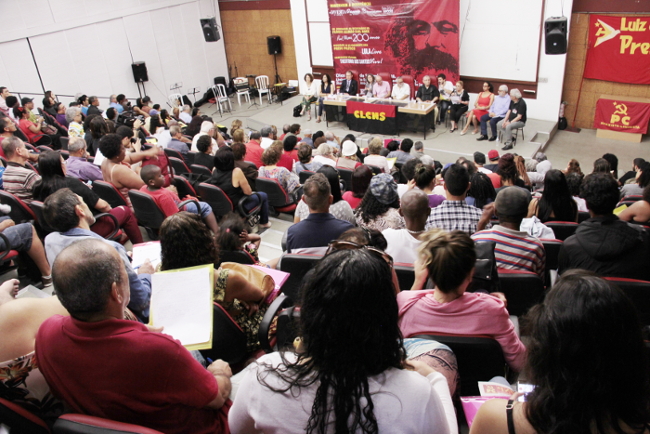 Auditório do seminário lotado no dia 22 de setembro na UERJ