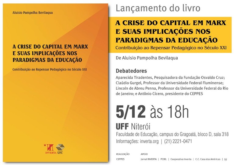 Lançamento livro na UFF