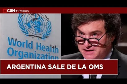 3B Repúdio à decisão de Milei de retirar Argentina da OMS