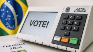 Às eleições presidenciais no Brasil 2026