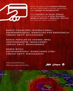 Declaraciones del Presidente del Consejo de Defensa Nacional, Miguel Díaz-Canel Bermúdez ante el inminente paso del huracán Melissa Declaraciones del Presidente del Consejo de Defensa Nacional, Miguel Díaz-Canel Bermúdez ante el inminente paso del huracán Melissa