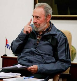 Fidel Castro alerta sobre perigo de guerra nuclear por ataque ao Irã