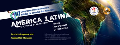 VI Congresso Internacional do Núcleo de Estudos das Américas - De 27 a 31 de agosto de 2018 na UERJ