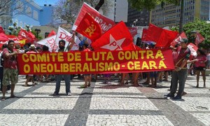 Ato em defesa à reeleição de Dilma Rousseff em Fortaleza