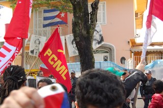 PCML(Br) participa de ato em respaldo a Revolução Cubana