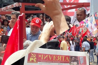 Caminhada de Campanha em Apoio a Lula e Haddad em São Bernardo
