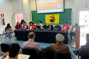 I Seminário Estadual de Lutas Contra o Neoliberalismo em São Paulo