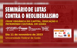 II SEMINÁRIO DE LUTAS CONTRA O NEOLIBERALISMO - GO - 2023