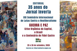 35 anos do Jornal Inverta: organização, consciência e prática na batalha das ideias!