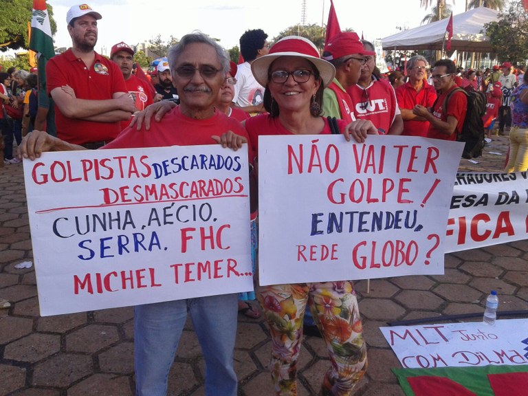 Fora Globo, PDSB, Cunha e Temer (Brasília)