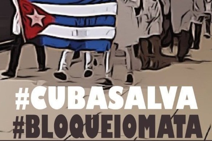 Não ao bloqueio a Cuba