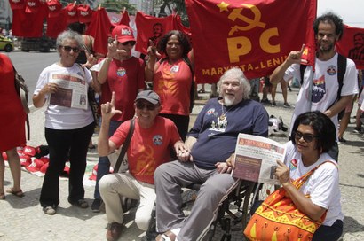 Silvio Tendler com Lula