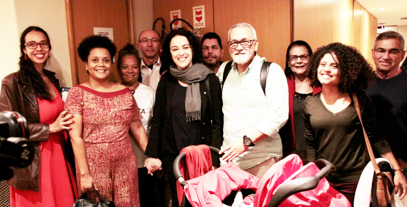 Coletivo do PCML com Marcia Tiburi e o ex-ministro Gilberto Carvalho