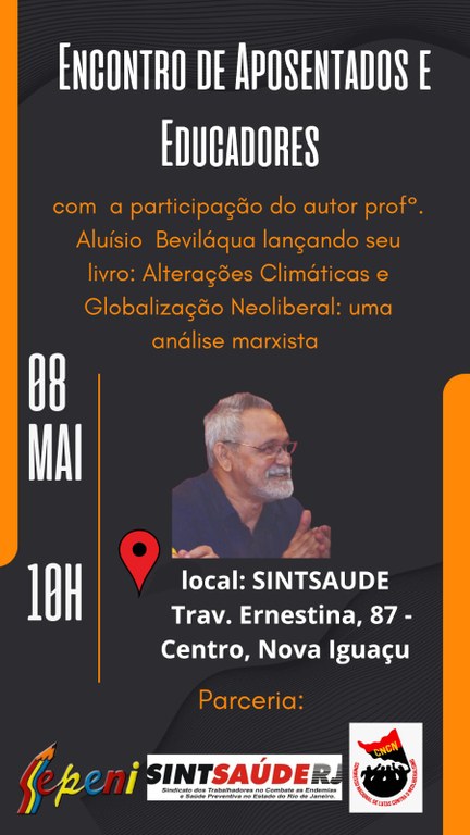 Lançamento do Livro Alterações Climáticas e Globalização Neoliberal em Nova Iguaçu/RJ
