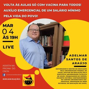 Live com Adelmar Santos Araújo