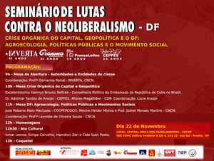 Seminário de Lutas contra o Neoliberalismo - DF