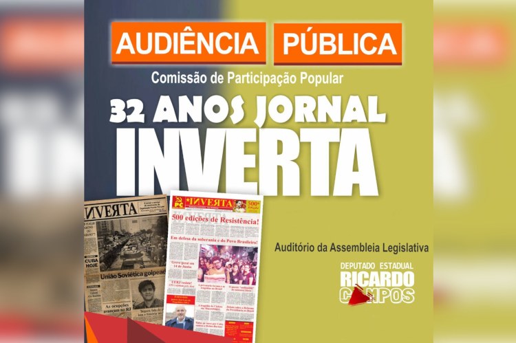 Audiência na AL-MG - 32 anos do Jornal Inverta - 20/10
