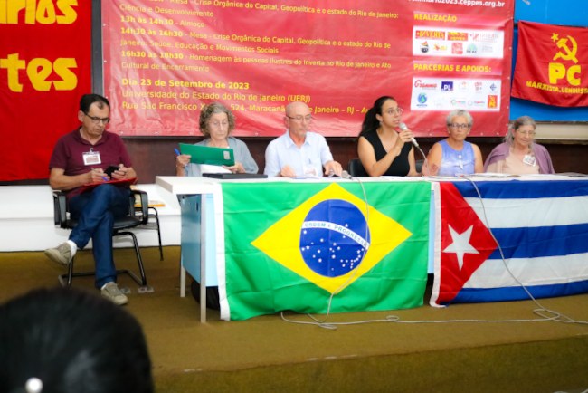 Mesa 3 - Crise Orgânica do Capital, Geopolítica e o Estado do Rio de Janeiro: Saúde, Educação e Movimentos Sociais