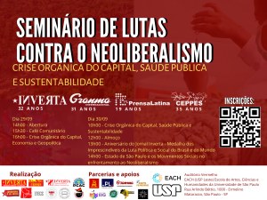 Seminário Internacional de Lutas contra o Neoliberalismo - SP - 2023