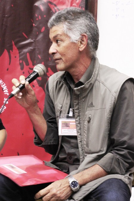 Correspondente da Prensa Latina no Brasil, jornalista Moises Perez Mok