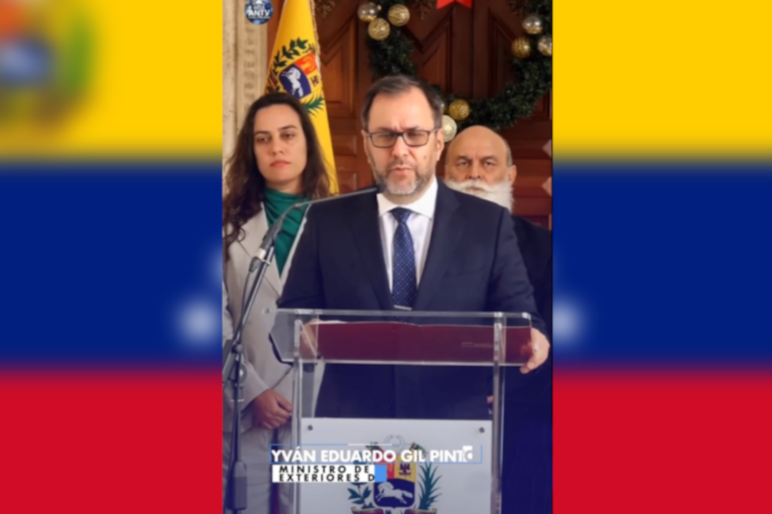 Ministro das Relacoes Exteriores da Venezuela, Yván Eduardo Gil Pinto