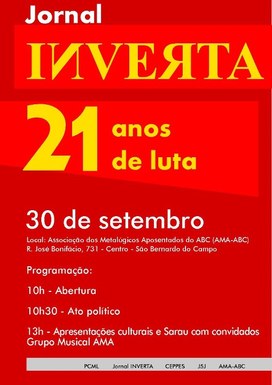 21 anos do Inverta em São Paulo