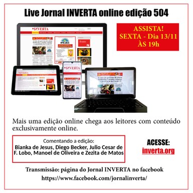 Live Jornal Inverta edição 504